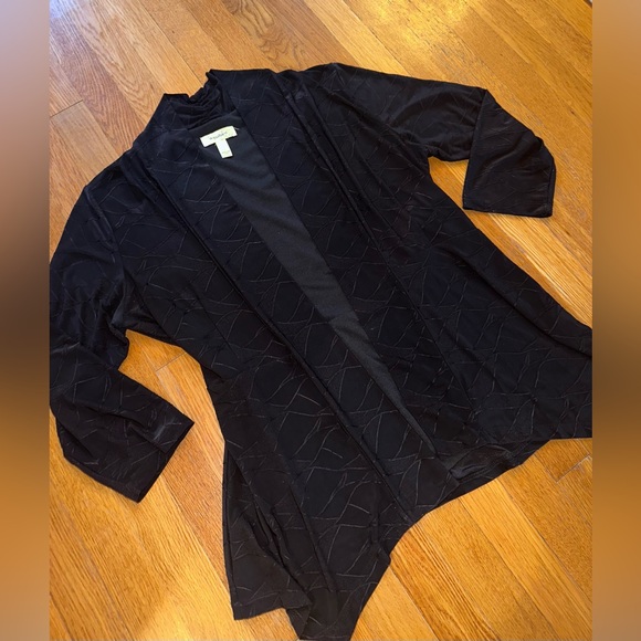 Women’s Dressbarn Black Cardigan Size Large - Picture 4 of 6